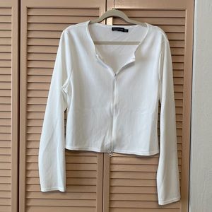 Pretty Little Thing Ribbed Long Sleeve